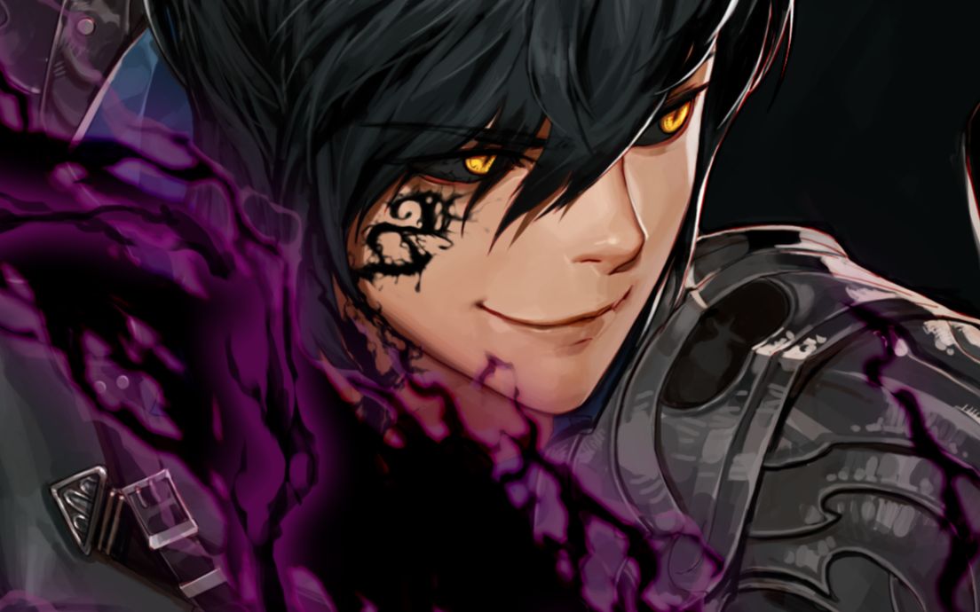 【 b>暗枪二觉 /b>原画鉴赏】重度中二病患者暗枪士:啊~寄宿在我右手