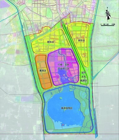 北湖新区规划图图片
