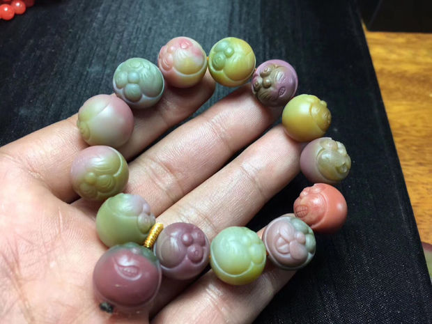 这串盐源玛瑙怎么样