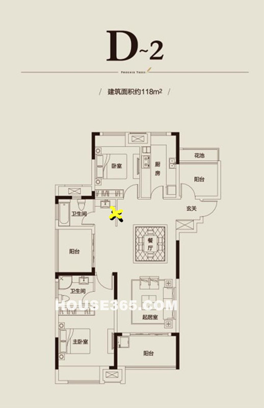 26 户型图见下图,黄色叉叉的那堵墙砸掉了,造成大门正对厕所门,有什么