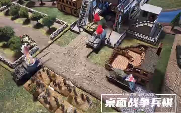 [图]【桌面战争兵棋06】成都FOW活动 英雄的T34/85车组在最后时刻连续击毁2辆突击的斐迪南 保卫了苏维埃胜利果实