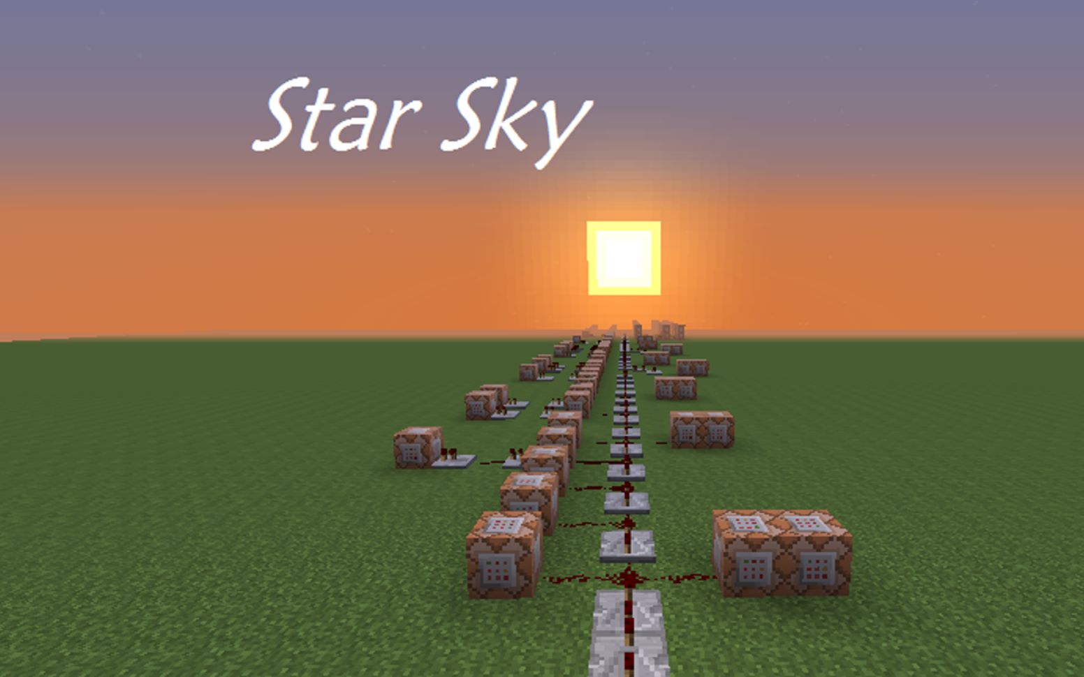 [图]【Minecraft红石音乐】Star Sky