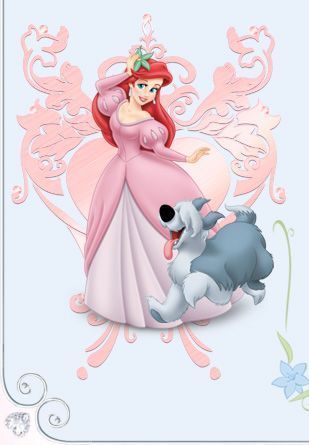 香港迪士尼乐园哪个公主穿粉色的裙子