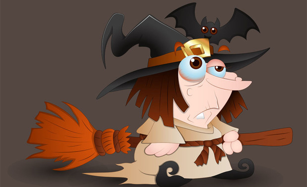 老妖婆的黑口袋的故事