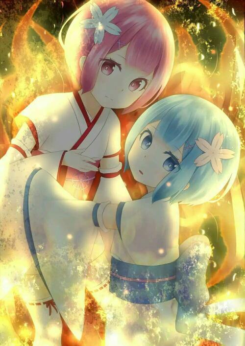 (_)谁给几张拉姆蕾姆小时候的照片