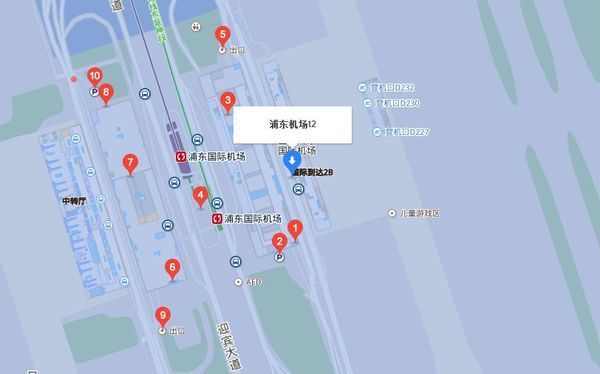 到浦东机场t2接客自驾车停车怎样最方便
