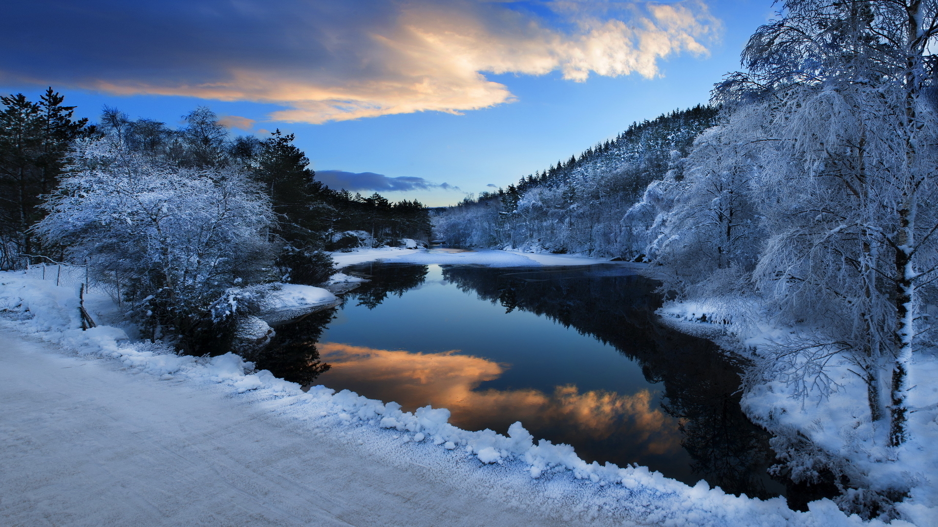 山水湖泊风景壁纸[图4]