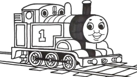 托马斯小火车绘画小游戏