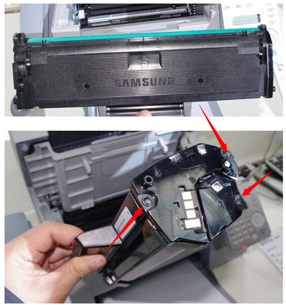 三星scx~3401型打印機怎樣加墨粉?