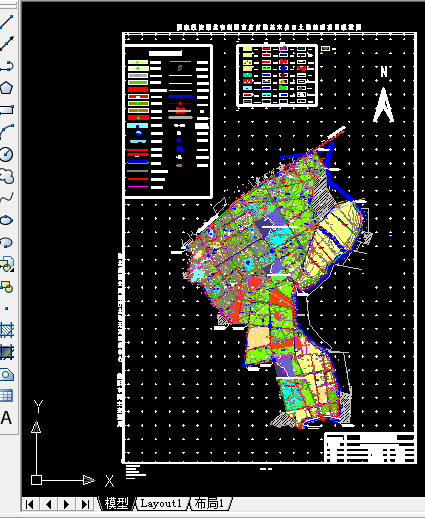 为什么CAD里模型视图有图,切换到布局视图里