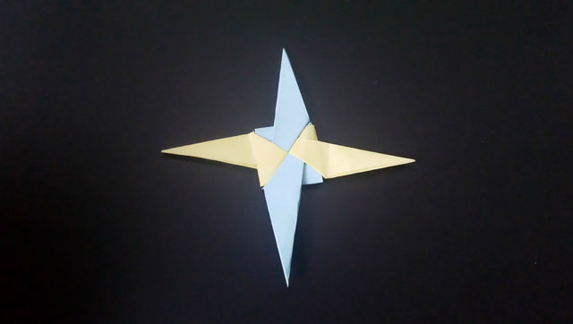 折纸王子教你十字飞镖