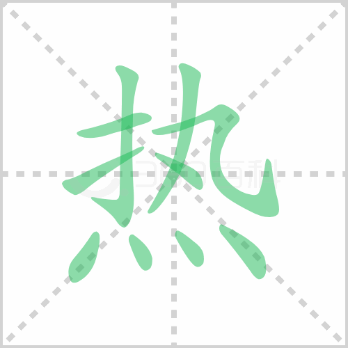 热的解释|读音|部首|组词