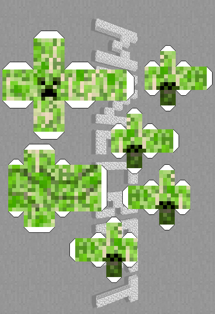 谁有我的世界活动板史蒂夫纸模型图纸?