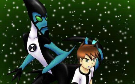 ben10外星少年寒冰幽灵少年小班沼泽火omnitrix