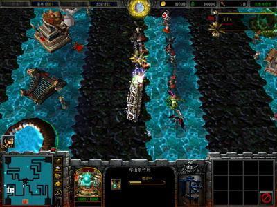 魔兽 混乱武林 求单通攻略。