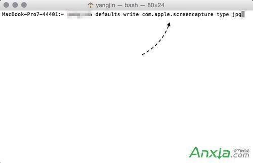 苹果mac电脑截屏图片格式如何更改为jpg