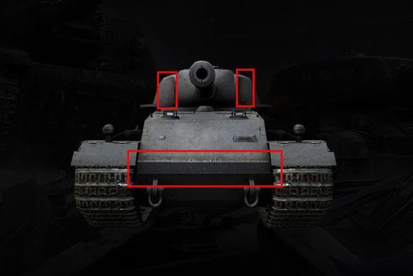 坦克世界vk7201正面的弱点在哪里?