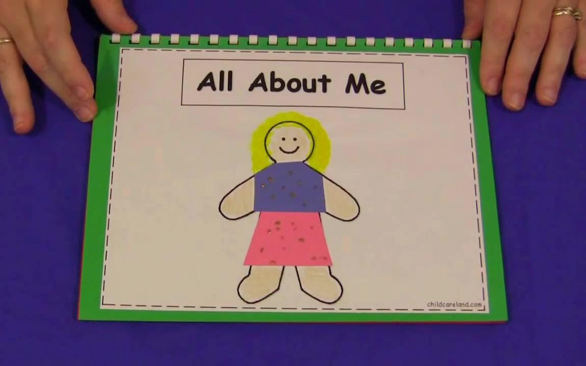 [图]All About Me Book For Preschool and Kindergarten