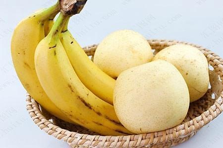 香蕉和梨能一起吃吗