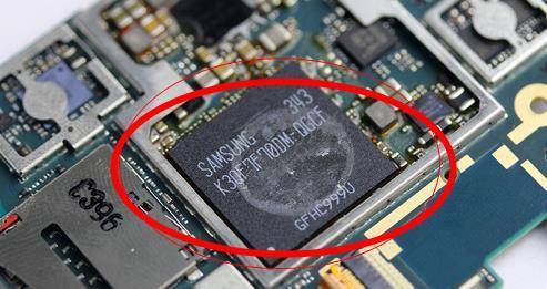 手机里的CPU是什么样子的?能发张图给我吗,最