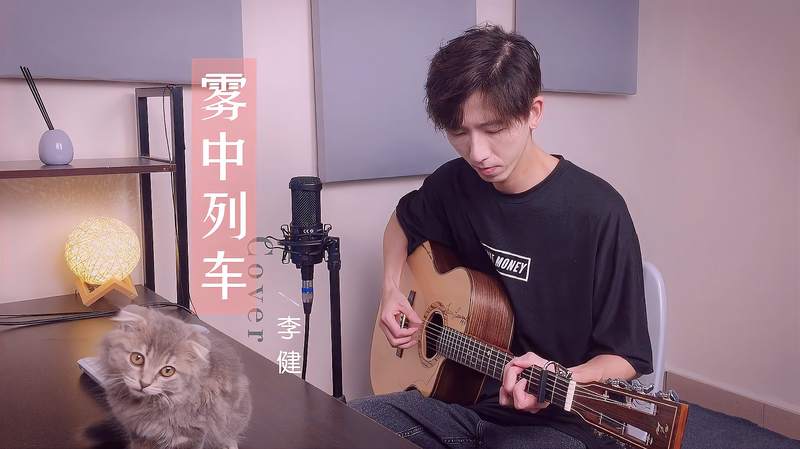 [图]吉他弹唱李健《雾中列车》,电影解忧杂货店的宣传曲,你听过吗!