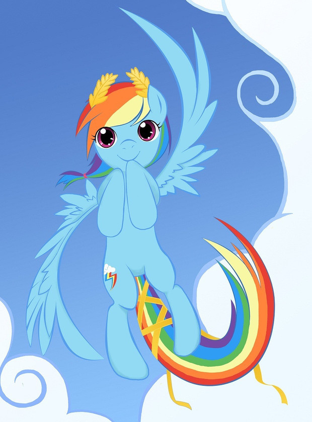 跪求小马宝莉里云宝的可爱图片.