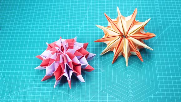 视频:创意折纸烟花,赶快来学会,陪孩子一起做一个吧!