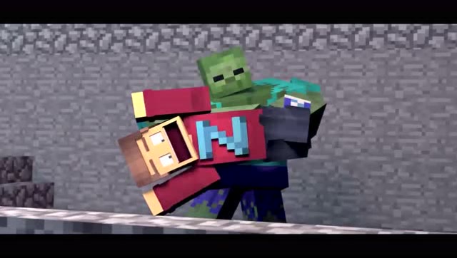  b>我的世界 /b>搞笑 b>动画 /b>: b>史蒂夫大战 /b>僵尸巨人