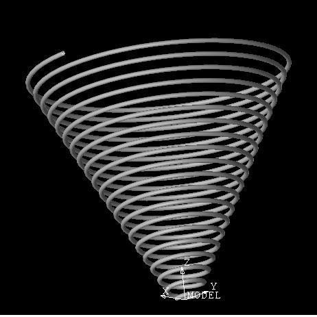 cimatron12怎样画螺旋曲面