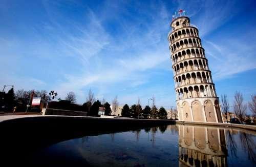 武冈斜塔的现今所在