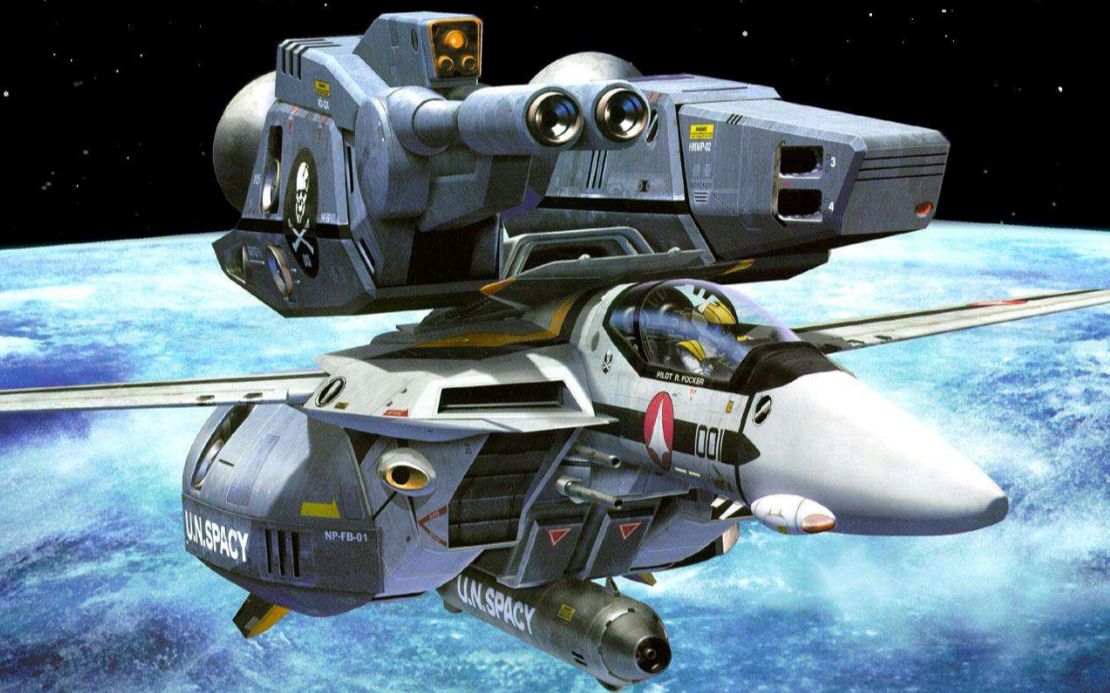 超时空要塞:可曾记得爱vf1战机战斗画面合集