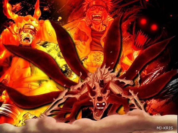 漩涡鸣人尾兽化