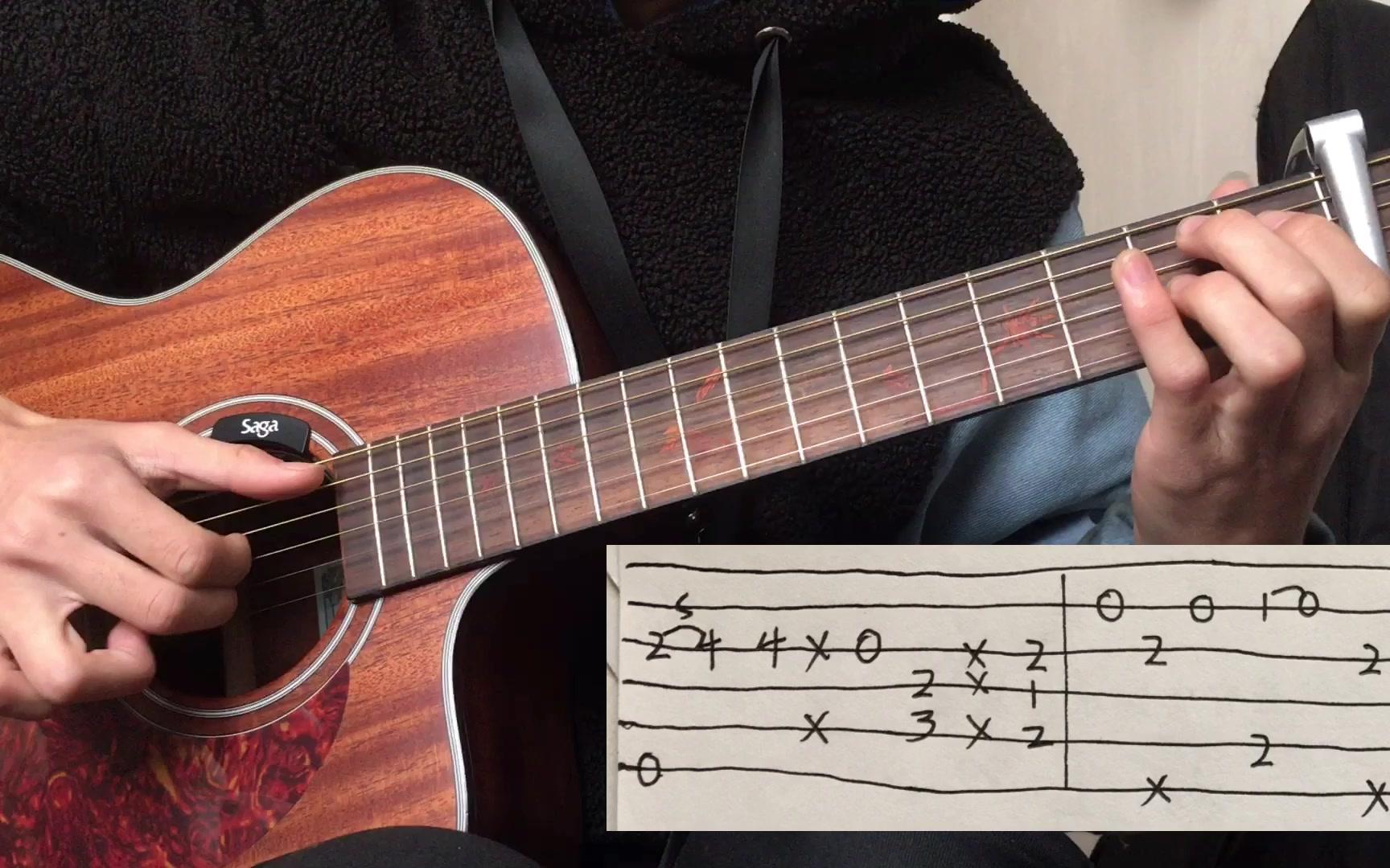 havana 指弹教学 一天速成(亲测)自制野谱