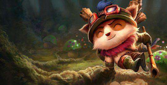 英雄联盟中的英雄迅捷斥候timor(提莫),该人物技能很烦,惹英雄联盟