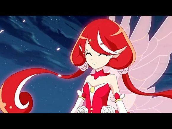 变身夏安安52集中山茶花精灵王椿重生后的椿的进化体图片谁有?急!