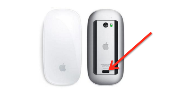 苹果无线鼠标怎么换电池
