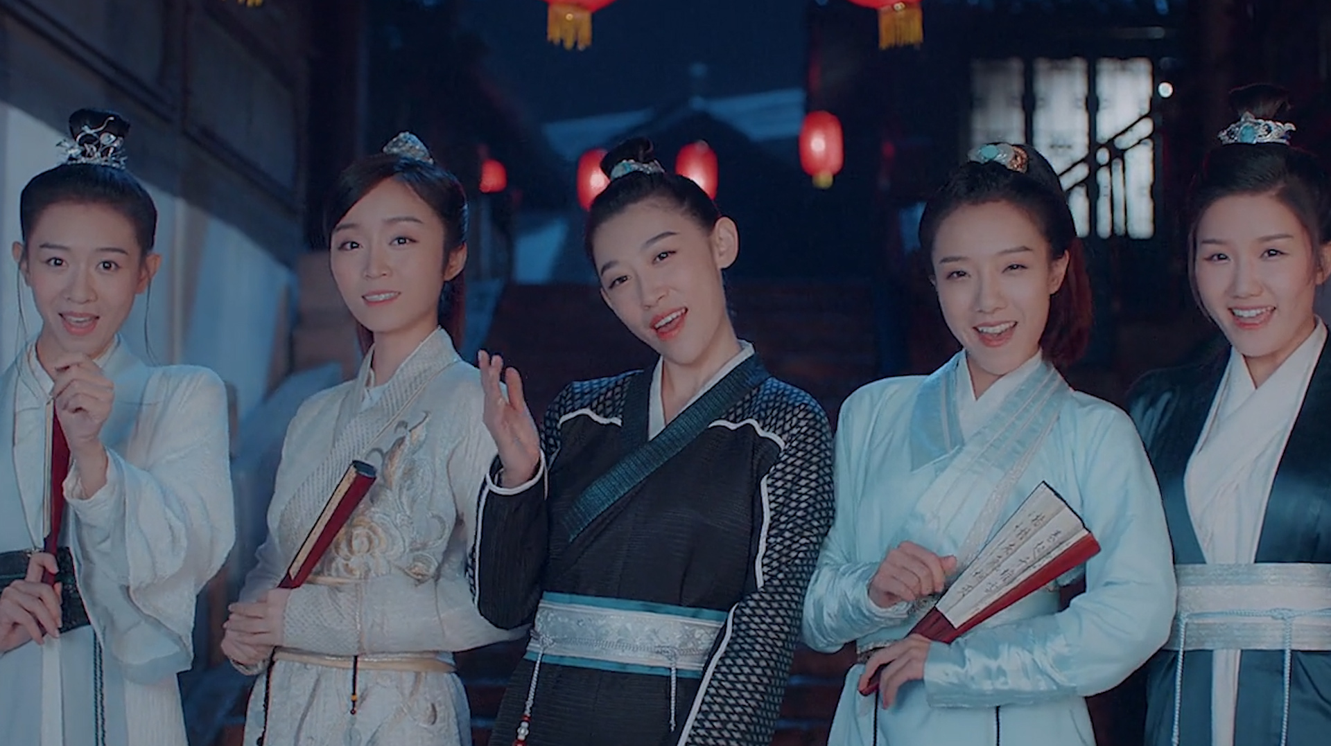  b>七朵组合 /b>《江南夜》mv,展现绝美中国风!