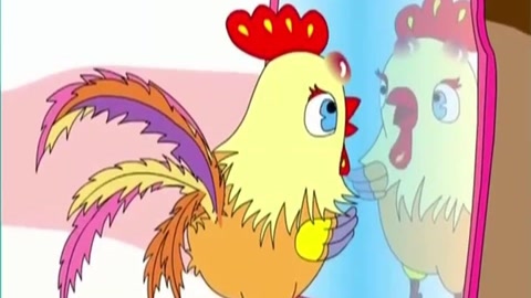 幼儿经典童话故事大全视频《 好斗的小公鸡正规