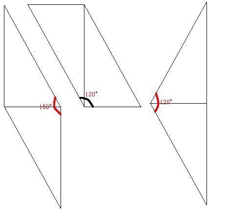 用两副相同的三角尺拼出一个钝角,有多少
