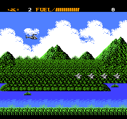 一个小霸王飞机游戏 从左往右的 第二关是在美