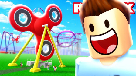 小格解说 roblox  主题公园大亨:欢 乐主题游乐园!还能建造过山车?