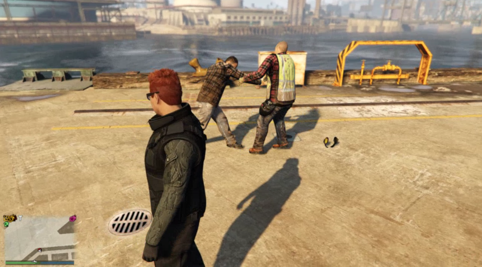 裴小峰gta5,线上实况,寻找可爱的民工