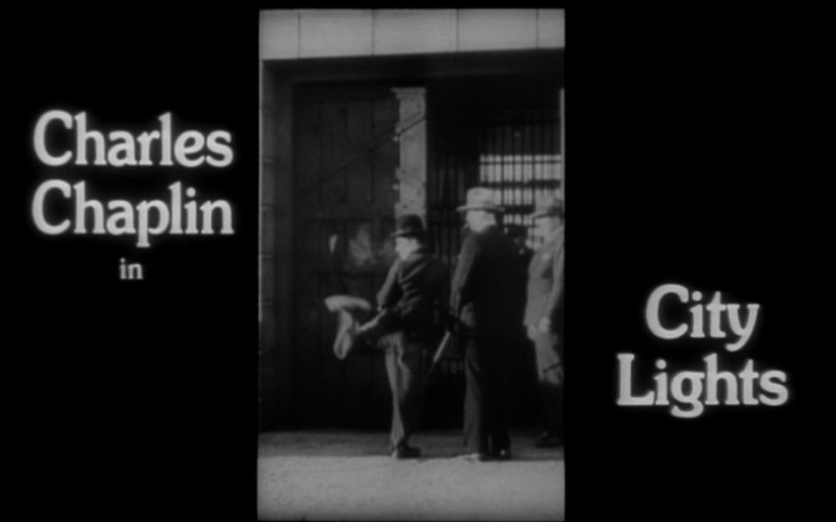 [图]城市之光 预告片合集 City Lights (1931) Trailers