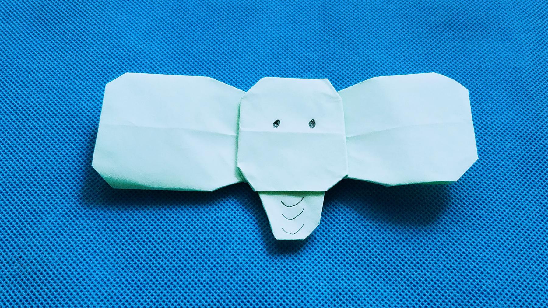 折纸王子教你 折纸大象  简单又漂亮,讲解详细一学就会- 折纸大全