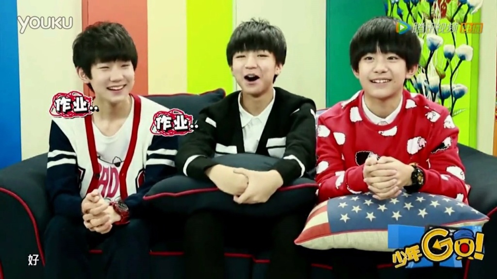 tfboys开学第一课录制直播