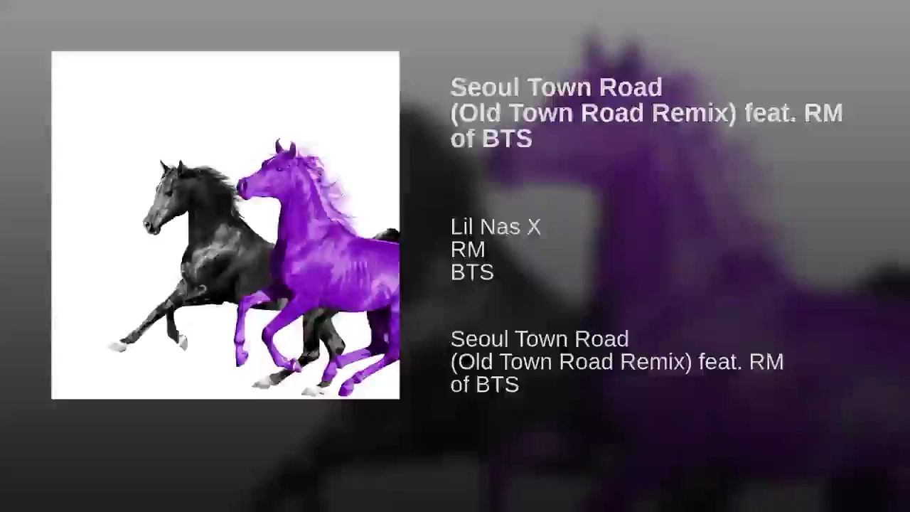 [图]Seoul Town Road (Old Town Road Remix) feat. RM of BTS