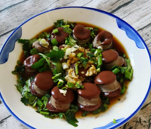 东北血肠的吃法