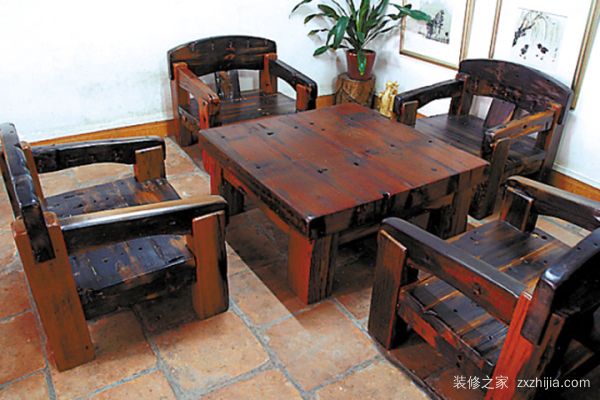 旧船木家具