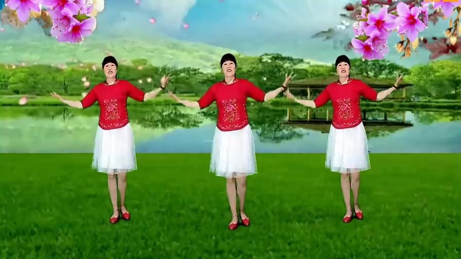 精选广场舞《 故乡情》歌舞醉人心,舞蹈经典又好看!