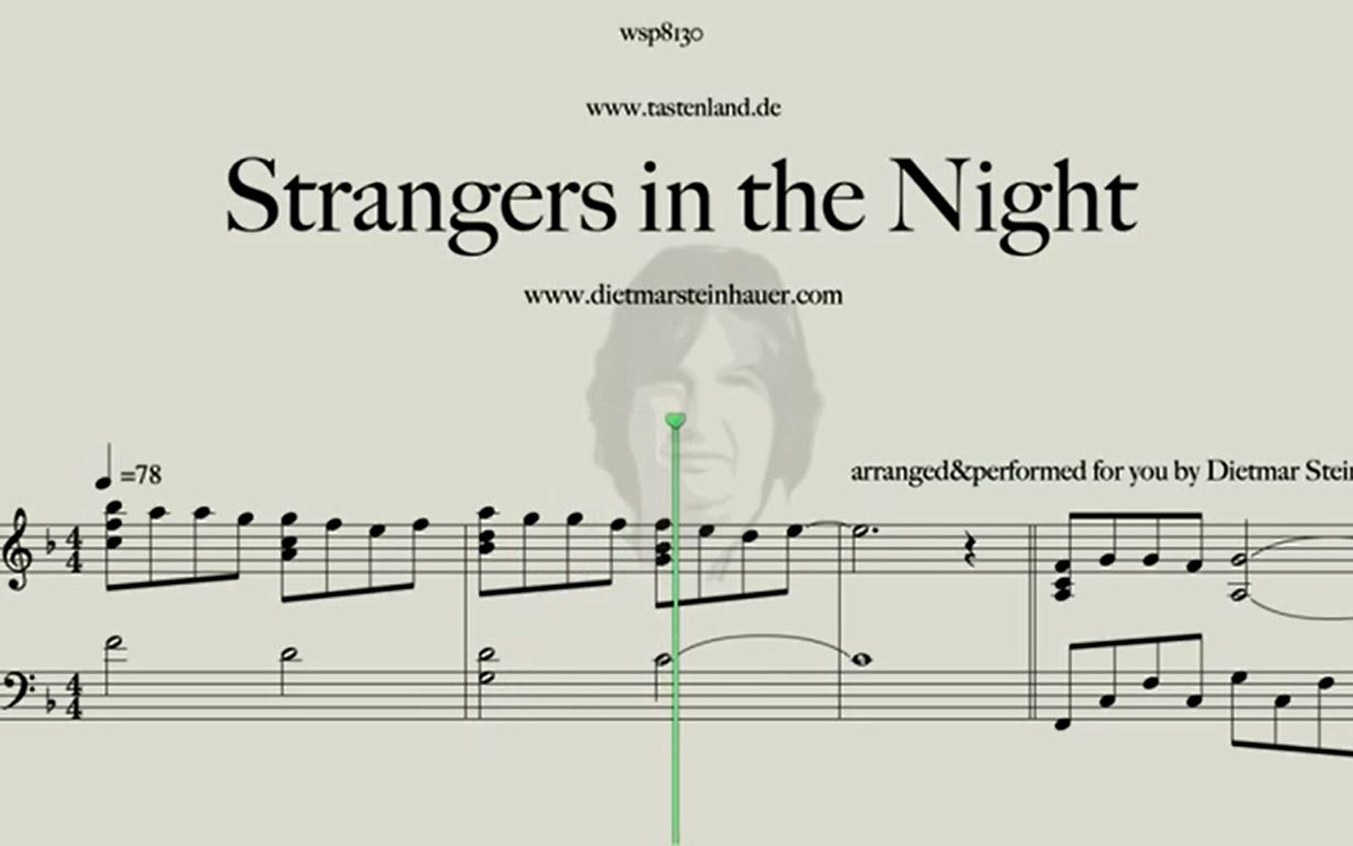 [图]【钢琴曲】Dietmar Steinhauer - Strangers in the Night